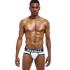 Jockmail Male Panties Breseable Briefs CottenMen UnderwearセクシーなアンダーパンツプリントホームウェアショーツJM322