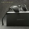 Veithdia retrosses sunglasses للجنسين الألومنيوم UV400 الرجال المستقطب خمر النظارات في الهواء الطلق القيادة نظارات الشمس للذكور 6690 240220