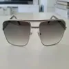 2024 Fashion Klassieke Z0259E Zonnebril Voor Mannen Metalen Vierkant Gouden Frame UV400 Unisex Vintage Stijl Attitude Zonnebril Bescherming Brillen Met Doos originele