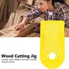 Circle Cutting Jig Router Plunge Tools Diy Woodworking Accessory for Speaker Cutouts