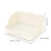 Boxes Plastic Pet Cat Rabbit Toilet Potty Trainer Corner Litter Box for Cats Sifting Cat Litter Box Pee Pad Tray Pet Trainer Cleaning