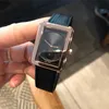 Klasyczny zegarek designerski damski kwarc moda Wysokiej jakości Diamentowy zegarek 30 mm kwadratowy deiel skórzany zegarek luksusowy zegarek damski