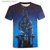 T-shirts hommes 2022 Egypte ancienne 3D T-shirt imprimé égyptien Harajuku Streetwear T-shirt Hommes Femmes Mode Casual Manches courtes Cool Tee Tops L240304