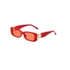 Zonnebrilmonturen B-familie 0096 vierkante zonnebril voor dames met klein frame en internetberoemdheid op straatfoto