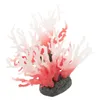 Coral Ornaments Turtle Aquarium Accessories Fish Tank Decorations Large Plant Supplies Pvc Betta 240226