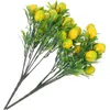 Decorative Flowers Artificial Fake Branch Tree Stem Fruit Branches Faux Arrangement For Home