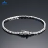 Lab Grown Diamant Tennis Kette Halskette Armband Männer und Frauen Edlen Schmuck Gold Heißer Verkauf Echt 10k 14k Solide 3mm 4mm 5mm Frieden