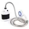 Taşınabilir Kamp Duş Açık USB Araba Yıkama Bahçecilik Evcil Hayvanları Temizleme Duş Başlık 240220