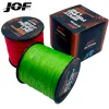 Lines JOF Pe Braided Fishing Line 8Strands 1878lb Super Strong Multifilament Camouflage Color Carp 300/500m Fishing Gear