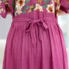 Dress New Hot Casual Print Dresses Women Summer Dresses Cotton Vintage Dress FashionPlus Size Short Sleeve