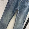 Jeans para mujer Jeans de diseñador Nueva marca de moda Primavera Verano Pantalones del mismo estilo Pantalones de lujo 1202-10 240304