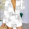 Grundlegende Freizeitkleider Frühling Designer Casual Damenkleider Sexy Mode bedrucktes Kleid Langarm-Bottom-Shirt 240304