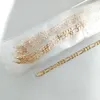 Schakelketting 16 cm gouden babyarmbanden Link kinderarmband Bebe peuter cadeau kind sieraden Pulseras Bracciali armband armband B0810261F