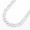 Provence mode-sieraden 20 inches cubaanse link chain moissanite diamant iced out cubaanse ketting voor hip hop rocker