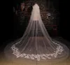 Cheap Bridal Veils In Stock 3 Style Appliqued One Layer Cathedral Veil White High Quuality Bridal Accessories8989100