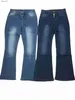 Jeans da donna P-ra marchio di moda design di pantaloni jeans nuovo stile corretto jeans lavati in tinta unita e bianchi elasticizzati gli ultimi 240304