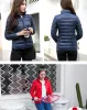 Coats Cheap Duck Down Jacket Female 2022 New Thin Short Stand Collar Puffer Coat 5XL 6XL 7XL Winter Coats for Women Winter Down Jacket