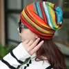 Berets Herbst Winter Beanie Hut Männer Frauen Dünne Gestrickte Hüte Skullies Beanies Flanell Warme Motorhaube Unisex Multifunktions Hedging Cap