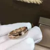 klassieke stijl designer ring voor vrouw paar voor man officiële reproducties verguld 18K merkontwerper Europese maat met doos 051