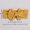 Hair Accessories Born Headband For Baby Girls Seamless Head Bands Bows Lovely Elastic Bowknot Turban Kids Children