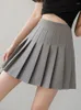 Skirts Sexy Women Pleated Skirt Summer High Waist Chic A Line Ladies Pink Mini Korean Zipper Preppy Style Girls Dance