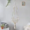 Matten grote macrame cat hangmat, macrame hangende swing katten hondenbed mand huis huisdier katten accessoires hond kat's huis puppy bed cadeau