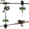 Verktyg Portable Aluminium Fishing Line Winder Fish Reel Spooler System tackla verktyg Karpfisketillbehör