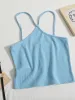 Camis HELIAR Women Solid Cross Camis Spaghetti Halter Crop Tops Female Knitted Camisoles Crop Tops For Women 2022 Summer