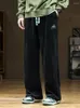 Men's Pants 2024 Autumn Corduroy Sweatpants Men Adjustable Wide Leg Joggers Plus Size Streetwear Casual Straight Long Baggy 8XL