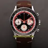 V9F Top B01 AB01211B1B1X2 Swissair Special Edition ETA A7750 Automatic Chronograph Mens Watch Two way rotation Bezel Sport Stopwat265S