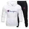 nieuwe designer heren trainingspak, hoodie en broek, tweedelige set, comfortabel zacht heren dames paar sweatsuit.