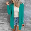 Women's Knits Solid Color Fashion Work Cardigan Sweaters For Women Maternity And Cardigans