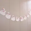 Party Decoration 1PC Creative Swan Banner Birthday Decorations for Girl Wedding Baby Shower Supplies Cartoon