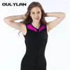 Costumi da bagno da donna Oulylan Muta in neoprene Gilet Giacca senza maniche Surf Snorkeling Tute Mute Top Uomo Donna Per sport acquatici Immersioni 3MM