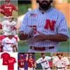 Custom Nebraska Cornhuskers Baseball jerseys mens women youth all stitched MCKINLEY MALECHA MYA FELDER BILLIE ANDREWS SYDNEY GRAY white