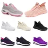 Novos homens mulheres sapatos caminhadas correndo sapatos planos sola macia moda roxo branco preto confortável esportes bloqueio de cor Q35-1 gai gai tr tr