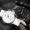 Smeeto Fashion Casual Women's Ultra Thin Hemisphere Waterproof Quartz Watch Student titta på grossist W3