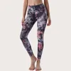 Nuevos pantalones de yoga sin hilo incómodo para los pantalones ajustados de cintura alta de fitness teñido anudado para mujer