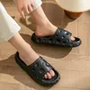 Slippers Men's EVA 2024 Summer Anti-slip Open Toe Platform Slides Shoes For Men Outdoor Soft Sole Casual Couple