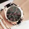 Senhoras moda rosa relógio de pulso mulheres relógios de luxo marca superior relógio de quartzo m estilo relógio feminino relogio feminino montre femme 210297j