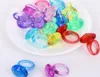 Rings Clear Plastic Fashion Jewelry Acrylic Jewelry Play Ring Round Huge Diamond Shape Colorful Princess Pretend Colored Treasure 1066213