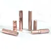 Rose Gold Octagon Lipstick Tube Lip Balm Tubes Lip Stick Travel Beauty Lipstick Balm Containrar