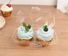Compartment Cupcake Container Deep Cupcakes Carrier Holder Box BPA Free Clear Plastic Case Stackable ZZ