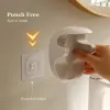 Huvuden Ny tandborstehållare förvaring Tandkräm Razor Badrumskopp Set väggmonterad Selfadhesive Toalett Magnetic