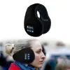 Hörlurar/headset SyPvry Mini Bluetooth Ear Muffs för vinterkvinnor män barnflickor, öronvärmare trådlösa öronmuffor hörlurar, byggda HD -högtalare