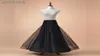 Whiteblack petticoat för aline klänning bröllopstillbehör underskirt för prom klänning lång crinoline plus size qc100008mbl6103924