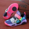 Kids Basketball Tennis Shoes Children Sneakers for Big Girls and BoysToddlers Sports Flats Non-Slip Sole 7-15Y Size 31-43# 240219