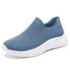 Women Shoes 2024 New Leisure Sports Shoes Running Shoes Sole Sole Lazy Shoes Trend Edition Trend Flying Weaving خطوة واحدة أحذية واحدة Gai 091 XJ