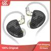 Cell Phone Earphones KZ AS16 Pro In Ear Earphone 16BA Balanced Armature HIFI Bass Monitor Headphone Noise Cancelling Earbuds Sport Headset audiophile YQ240304