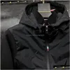 Herrjackor Windbreaker Jacket Coat Man Coats Designer Budge Outwears Hooded Jackets Streetwear Tops Drop Delivery Apparel Men's Clo Dhfob